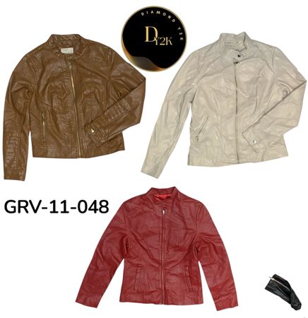 Classic Y2K Leather Jacket – Inspired Aesthetic (GRV-11-048)