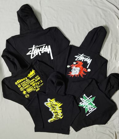 Stussy rework style mix hoodies