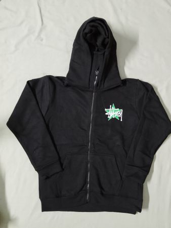 Stussy rework style hoodie
