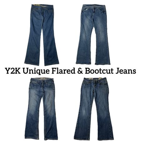 Y2K Unique Flared & Bootcut Jeans