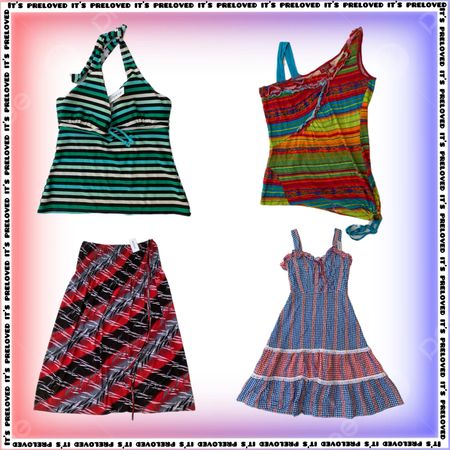 All Styles Striped - tops, skirts and dresses (SS-1573)