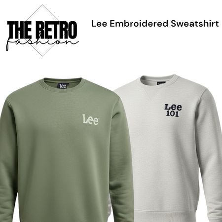 Pull en sweat brodé Lee