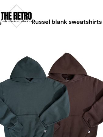 Russell blanks sweatshirts