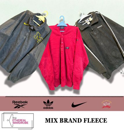 Vintage Mix Brands Fleece including Nike, Adidas, Reebok and others