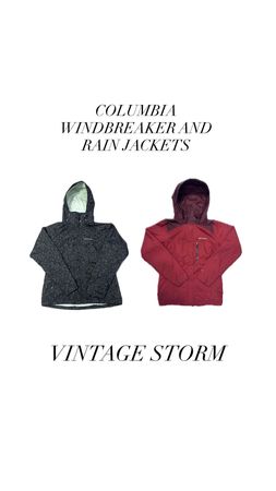 Columbia Wind Breaker And Rain Jackets