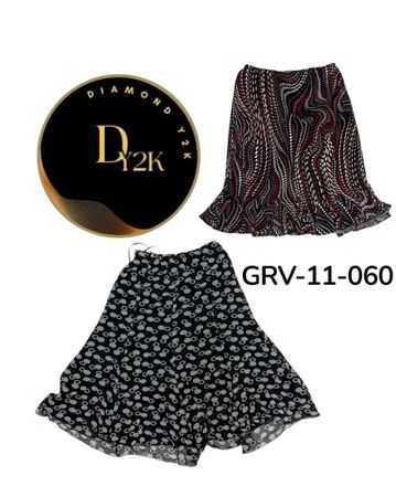 2000s Style Poly Skirt – Authentic Y2K Wardrobe Essential (GRV-11-060)