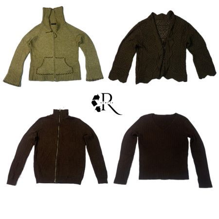 Y2K Cyber Era Girl Sweater RW-1197