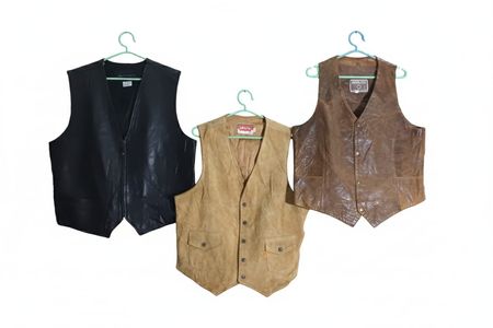 TV 50- Leather Waistcoat -6p