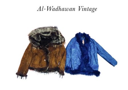 Casacos de pele afegã Y2k