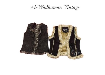 Falsa piel sin mangas rara