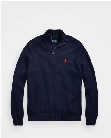 POLO RALPH LAUREN HALF ZIP SWEATER 85PCS