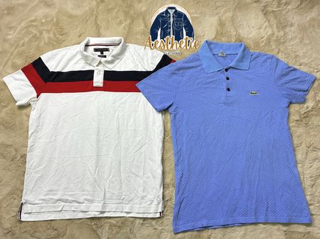 Lacoste and Tommy Hilfiger Polo Shirts AC#24