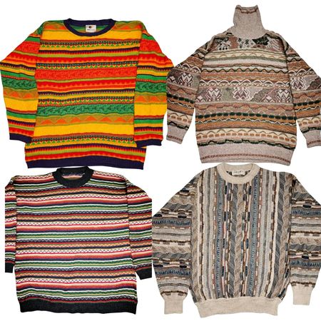 Coogi-Style Sweaters