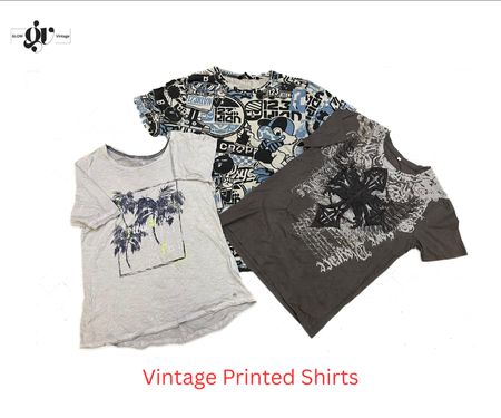 「メンズヴィンテージプリントTシャツ GV0019」