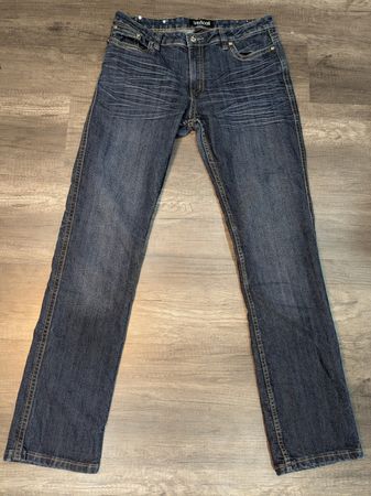 796 - Calças Flare com Bordado no Estilo Y2K