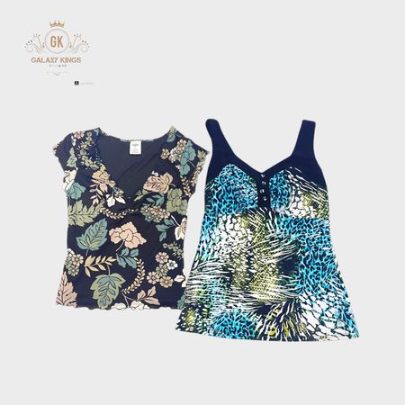 Y2K Ocean Core Blouses And Cami Tops