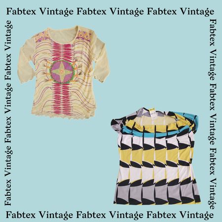 (FV-418) Retro Y2K Printed Tops Bundle | Bold Summer & Vintage Vibe