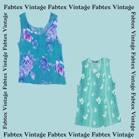 (FV-419) Y2K Top Florali Stampati