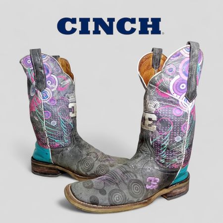 SA#338 Bottes de cowboy vintage les plus premium