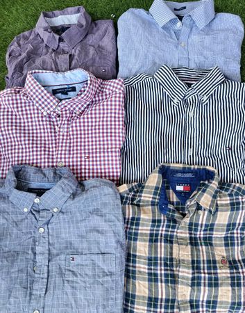 Camisas Tommy Hilfiger (10) pcs "2941