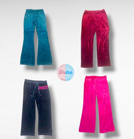 Coleção de Calças Flare em Veludo Retro da Juicy Couture (R)
