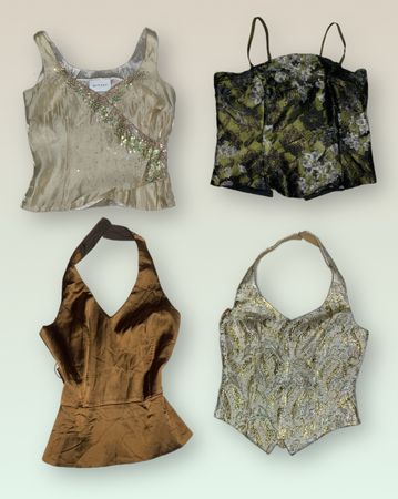 The Golden Hour; Y2k Corset and Tops TT-060