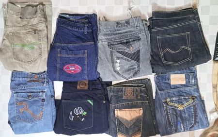 ROCAWEAR  AND OTHER MIX BRANDS JEANS (ID 379)