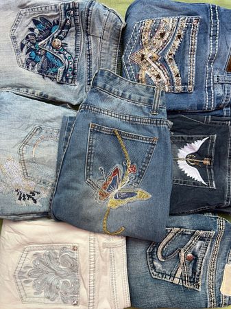 Ladies flare jeans y2k/011/