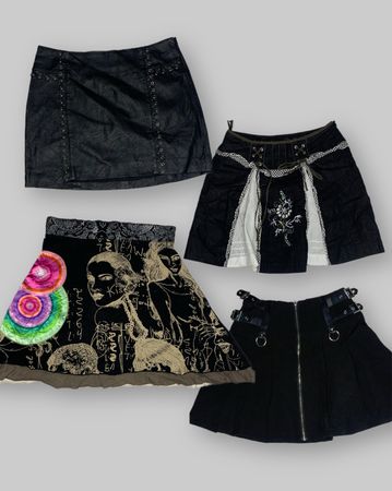 The Goth Girl y2k Mix Skirts: TT-068