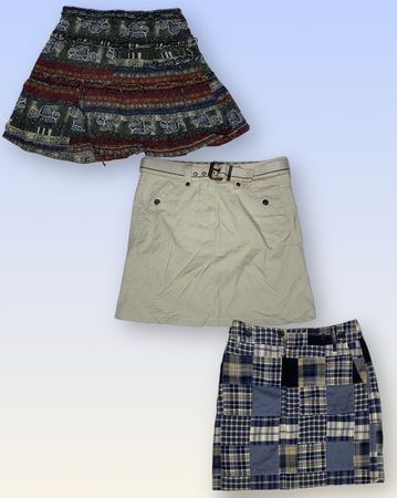 Y2k Safari Girl Gang Cargo Skirts TT-069