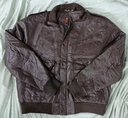 💥 Leather Bomber Jackets