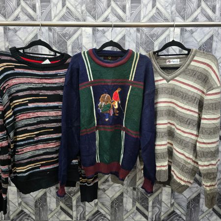 AV-0264 Unbranded Multi Colour Sweater