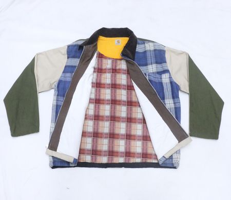 Jaqueta Carhartt Upcycled Patchwork Field CR714
