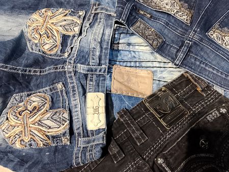 Miss Me Rock Revival True Religion jeans 👖