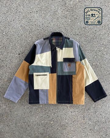Upcycled Carhartt Zipper Jacket