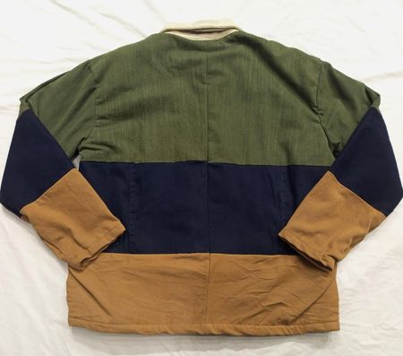 CR783 Upcycled  Carhartt Earth Tone  Jacket