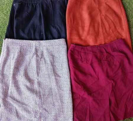 Y2k wool midi skirt (8) pcs 2958