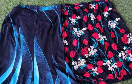 Y2k Poly Skirt (10) pcs 2961