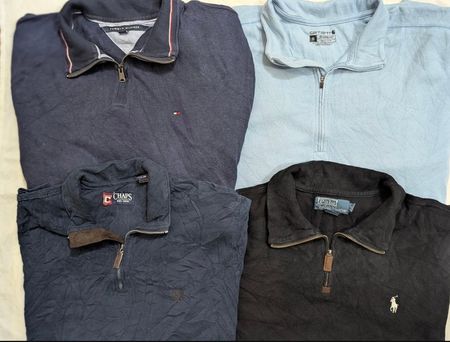 Mix Branded Qtr Zips