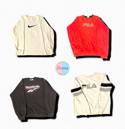 ビンテージ クルーネック スウェットシャツ (E)