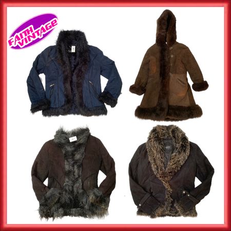 Wrapped In Winter (Short Afghan Coats) (FV-069)