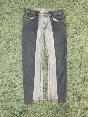 Pantalons large à mi-hauteur revalorisés