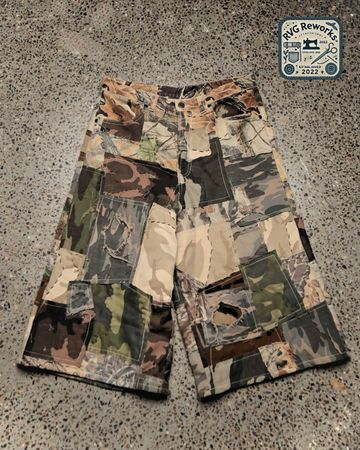 Jorts Camo Reutilizados
