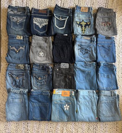 Denim unbranded pants