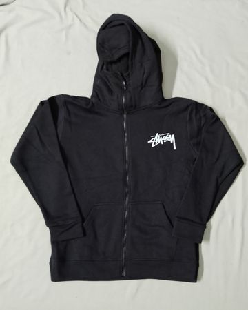 Sweat à capuche relooké Stussy