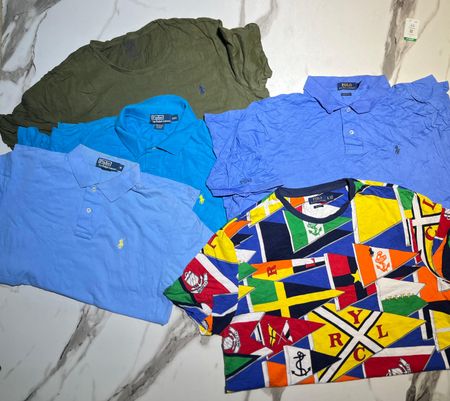 T-shirt authentique Ralph Lauren en stock premium