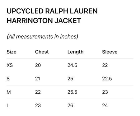 Upcycled Ralph Lauren Harrington Jacket