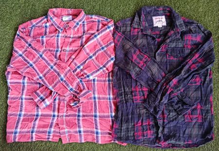 Branded Flannel Shirts 12Pcs (2974)