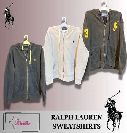 Ralph Lauren Sweatshirts including Big Pony