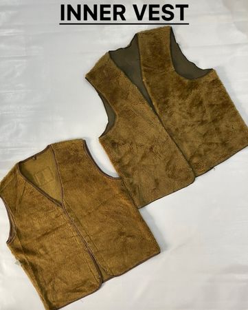 Vintage Innenfell-Westen